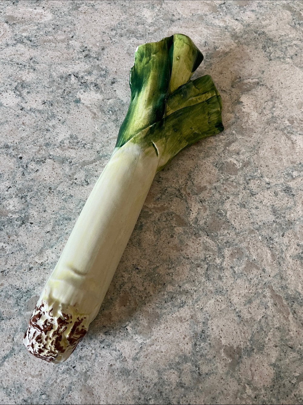 Italian Porcelain Leek